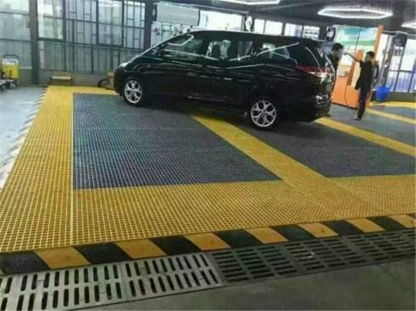 洗車(chē)房(fáng)38*38玻璃鋼格栅